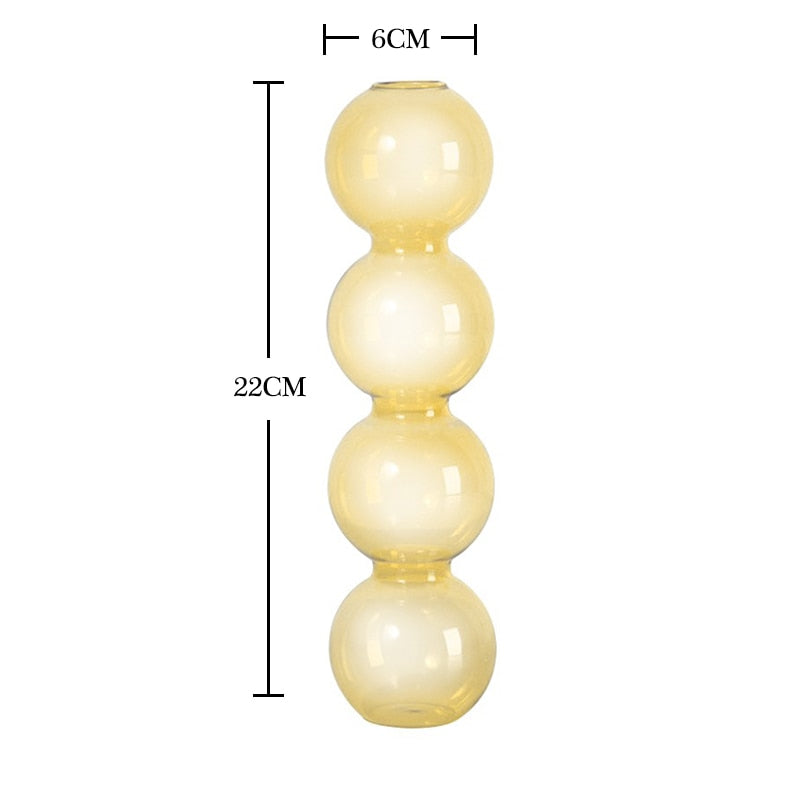 Nordic Spherical Hydroponic Glass Vase