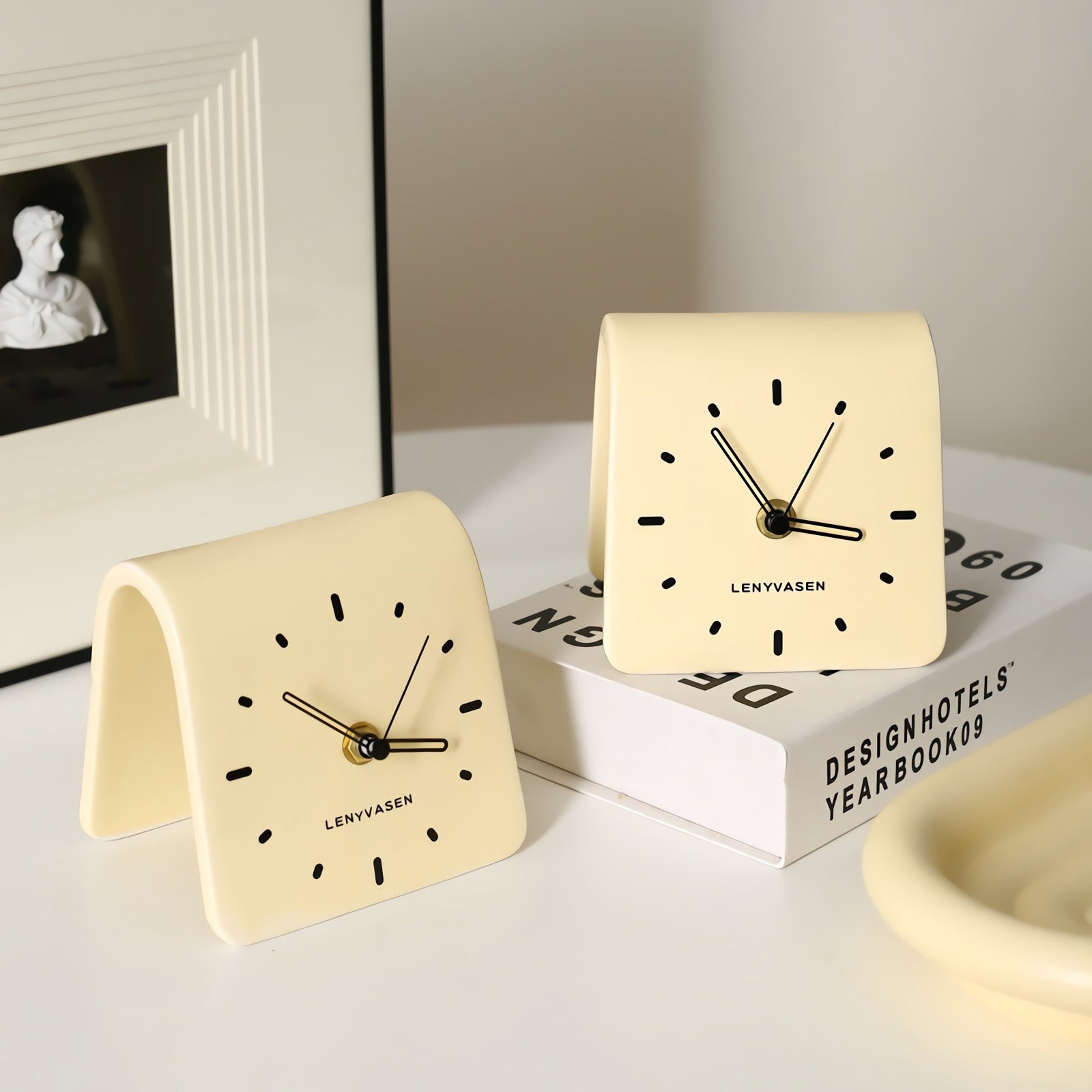 Ceramic Digital Table Clock