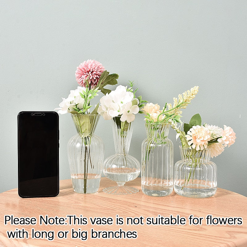 Transparent Glass Vase