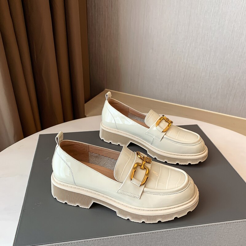 Leather Loafers Shoes