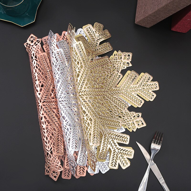 Christmas Snowflake Gold/Silver Tablemat