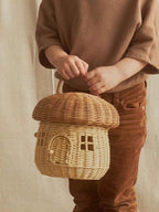 Rattan Mushroom Basket