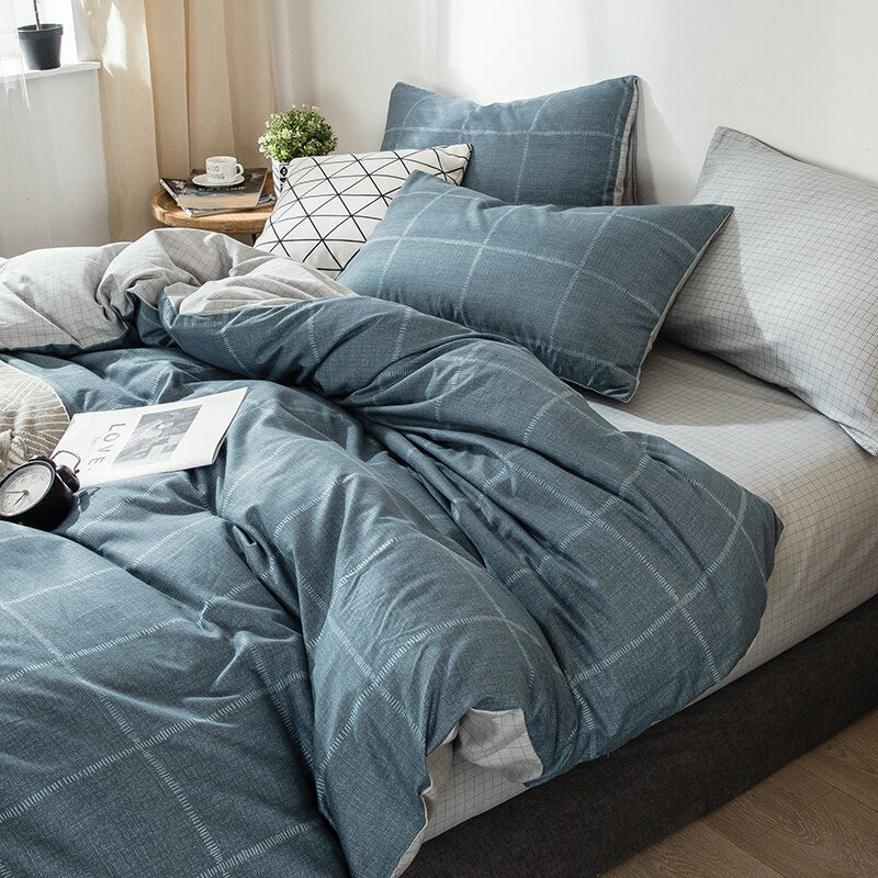Linen-cotton Japanese Style Bedding Set