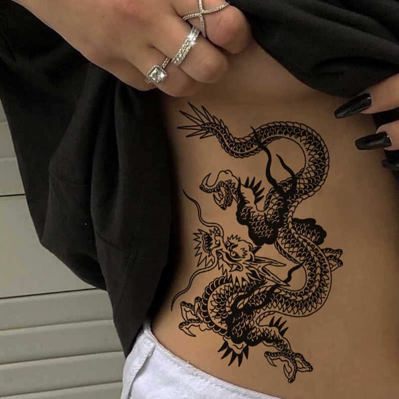 Japanese Dragon Tattoo Sticker
