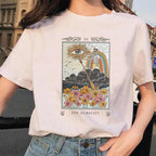 Tarot Card Funny Cartoon T-Shirt