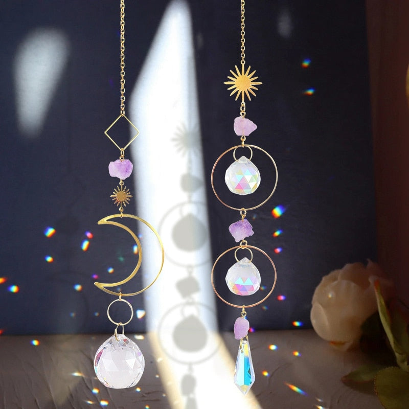 Suncatcher Hanging Crystal Prism