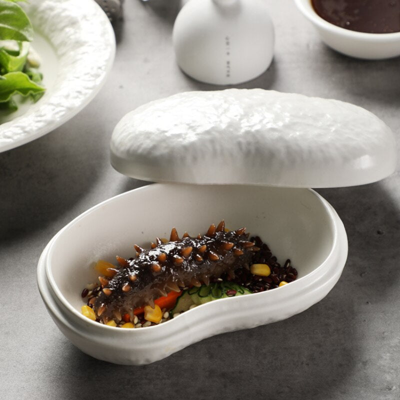 Ceramic Bean Shape Bowl
