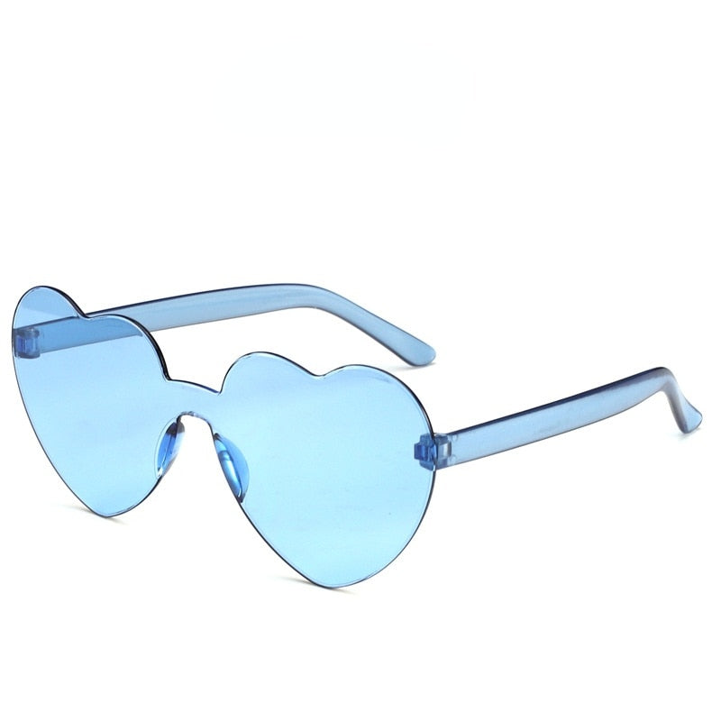 Love Heart Multicolor Party Sunglasses