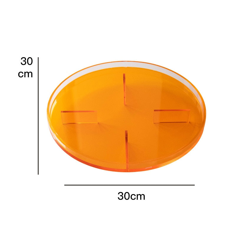 Nordic Acrylic Round Tray