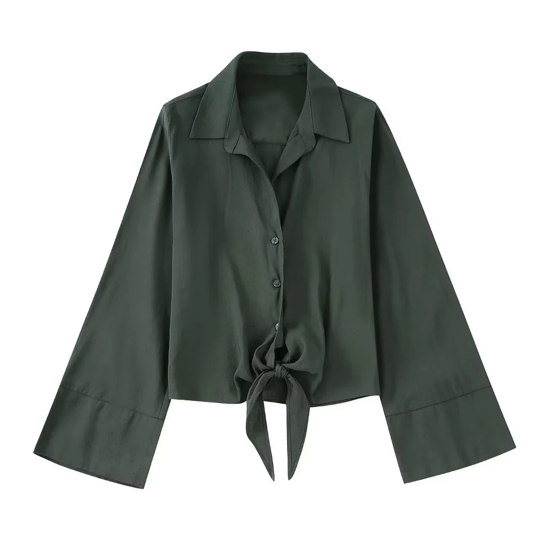Long Sleeve Bow Skirt
