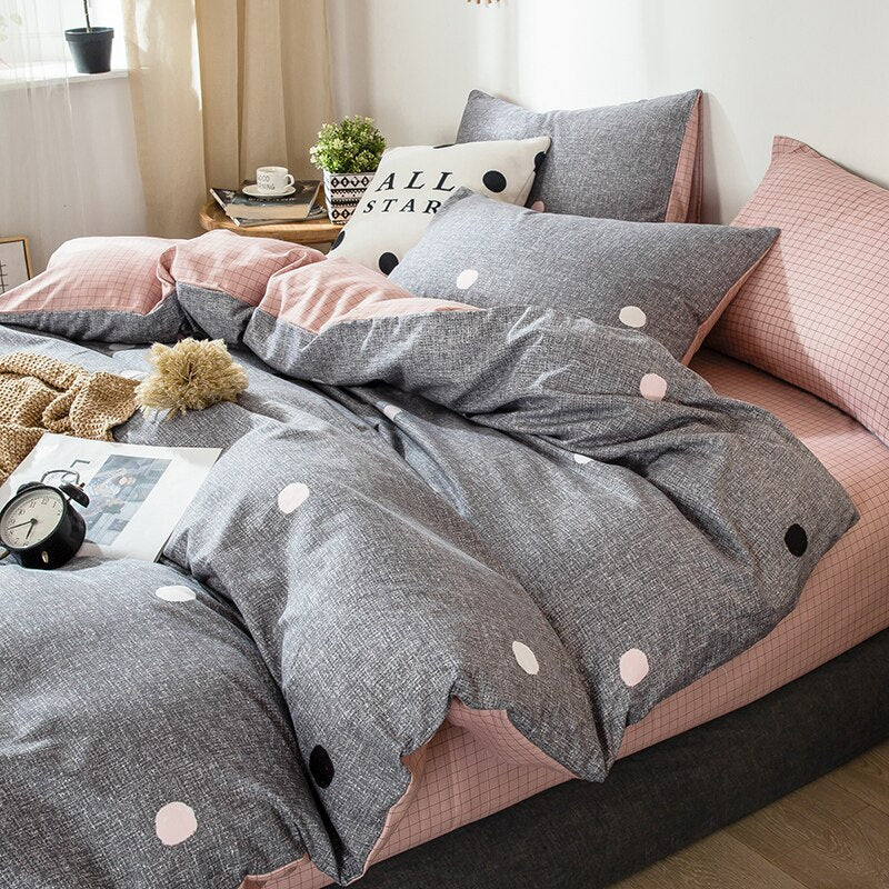 Linen-cotton Japanese Style Bedding Set
