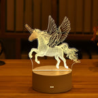 Christmas 3D Acrylic Night Light