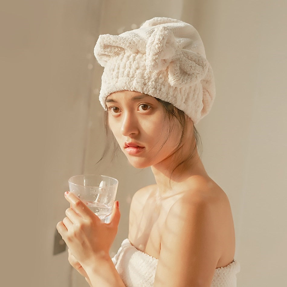 Microfiber Anti Frizz Curly Hair Towel Wrap