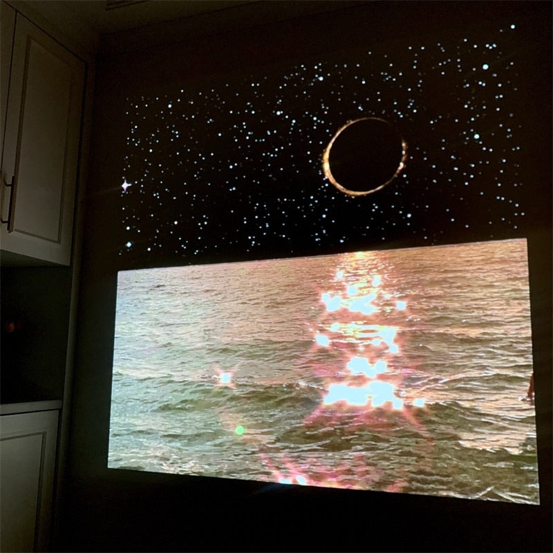 Aurora Moon Galaxy Projection Lamp