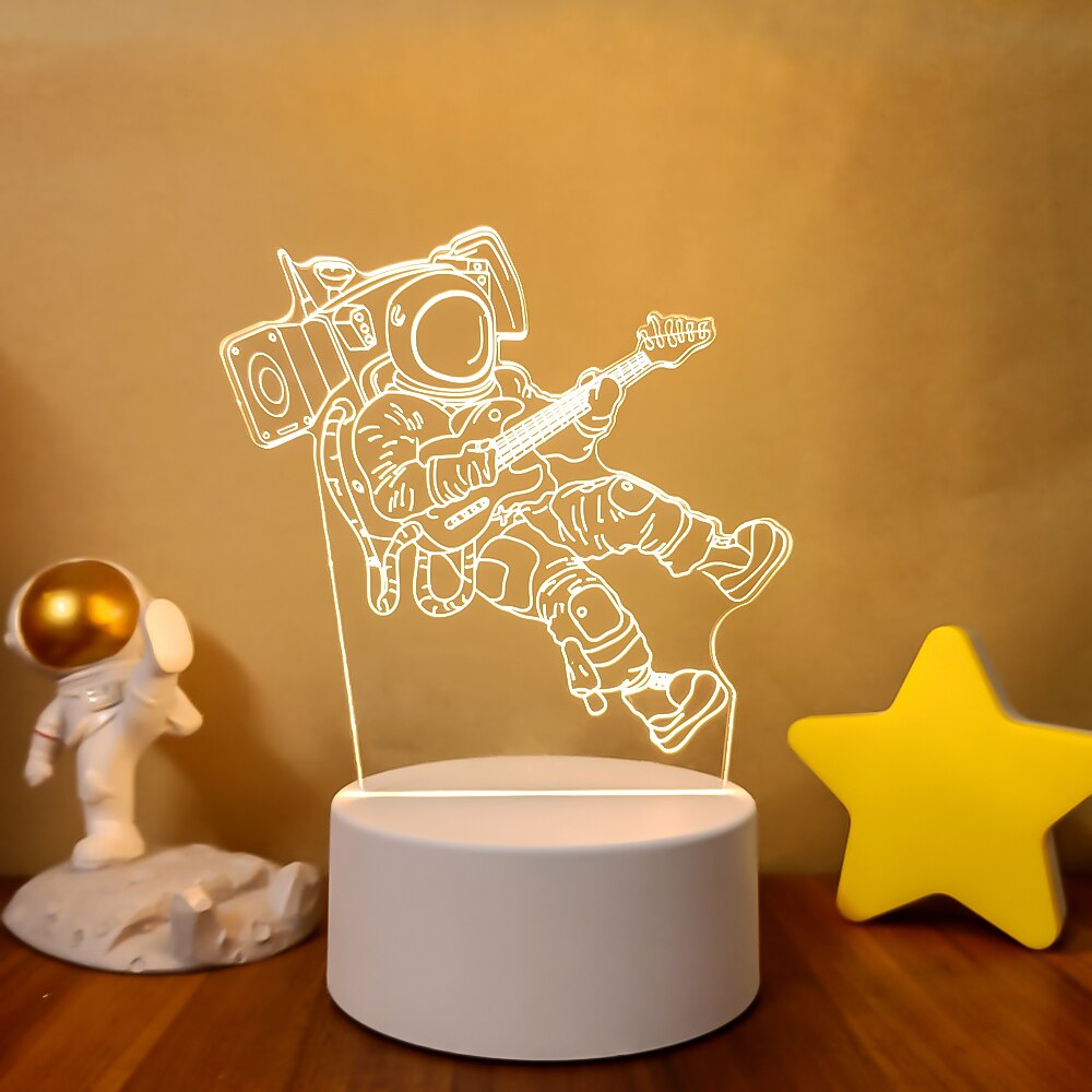 Astronaut LED Night Lamp