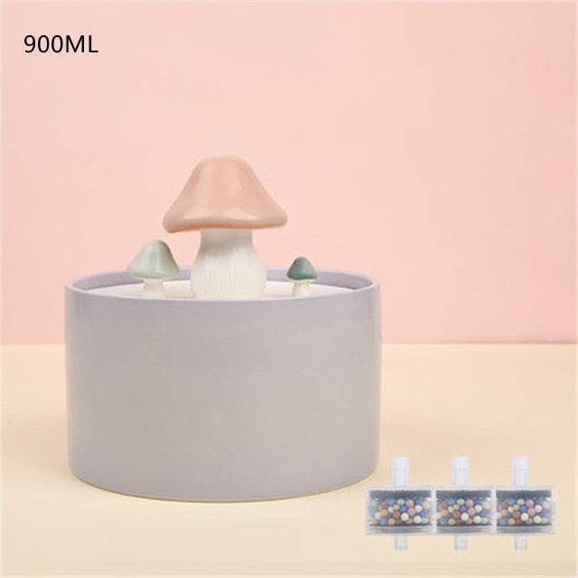 Mushroom Cat Drinker USB