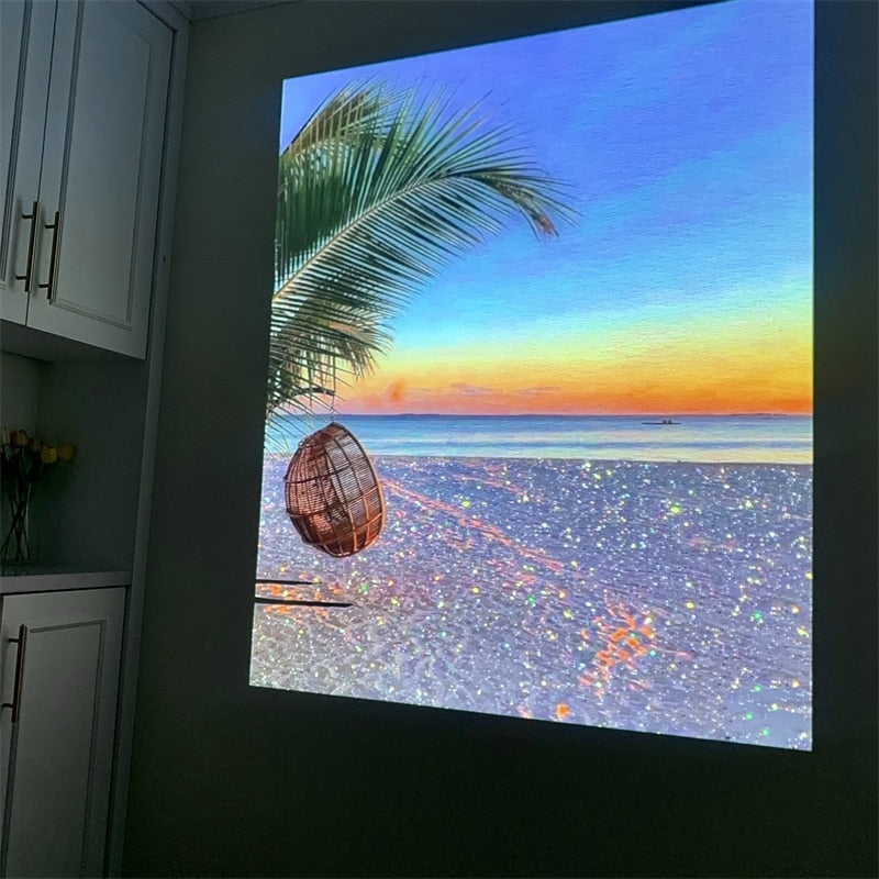 Aurora Moon Galaxy Projection Lamp
