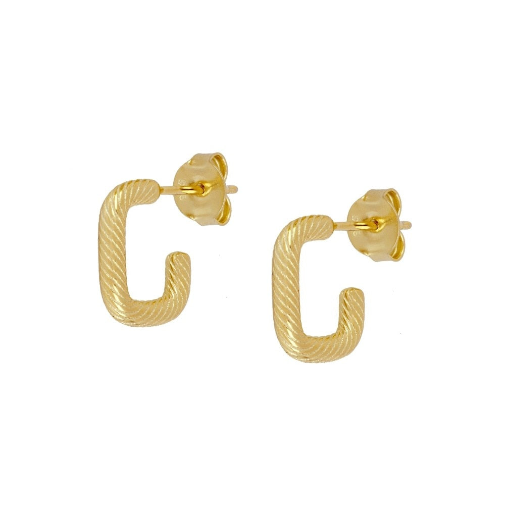 Gold Earrings Set