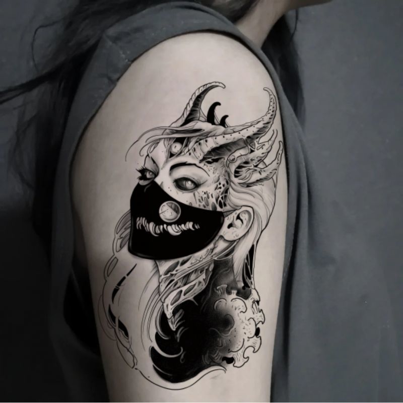 Vincent Van Gogh Waterproof Tattoo Sticker