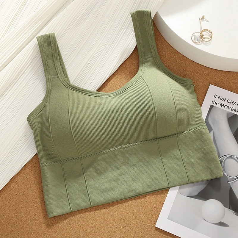 Breathable Sports Bra Crop Top