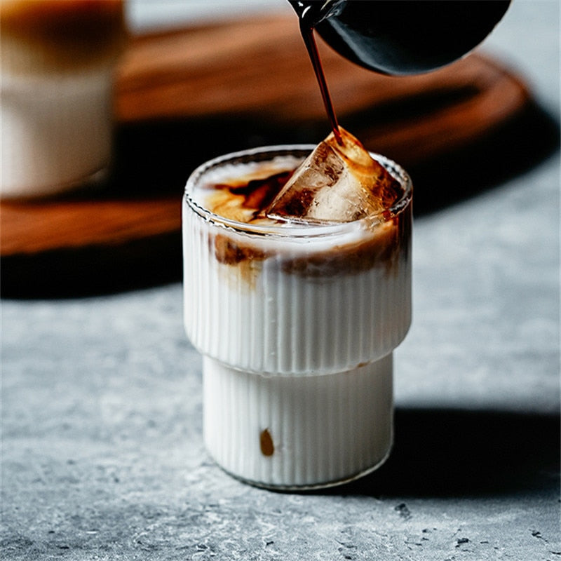 Glass Cold Coffee Cup
