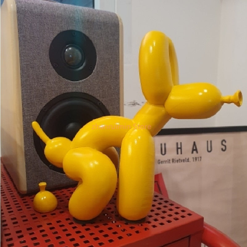 Balloon Dog Doggy Poo Sculpture