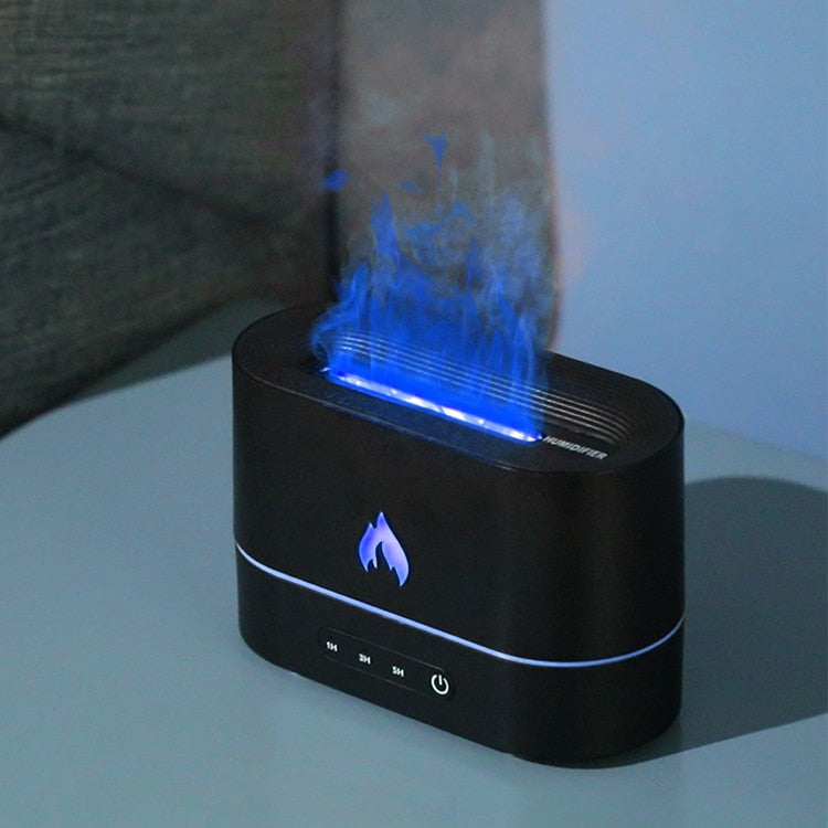 180ML USB  Simulation Flame Air Diffuser