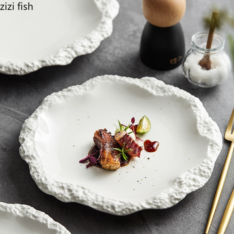 Ceramic Irregular Shape Plate