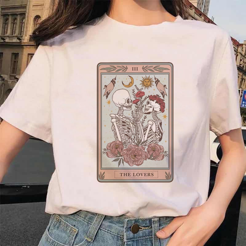 Tarot Card Funny Cartoon T-Shirt