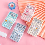 7pcs/set Cartoon Stainless Steel Nail Scissors Set