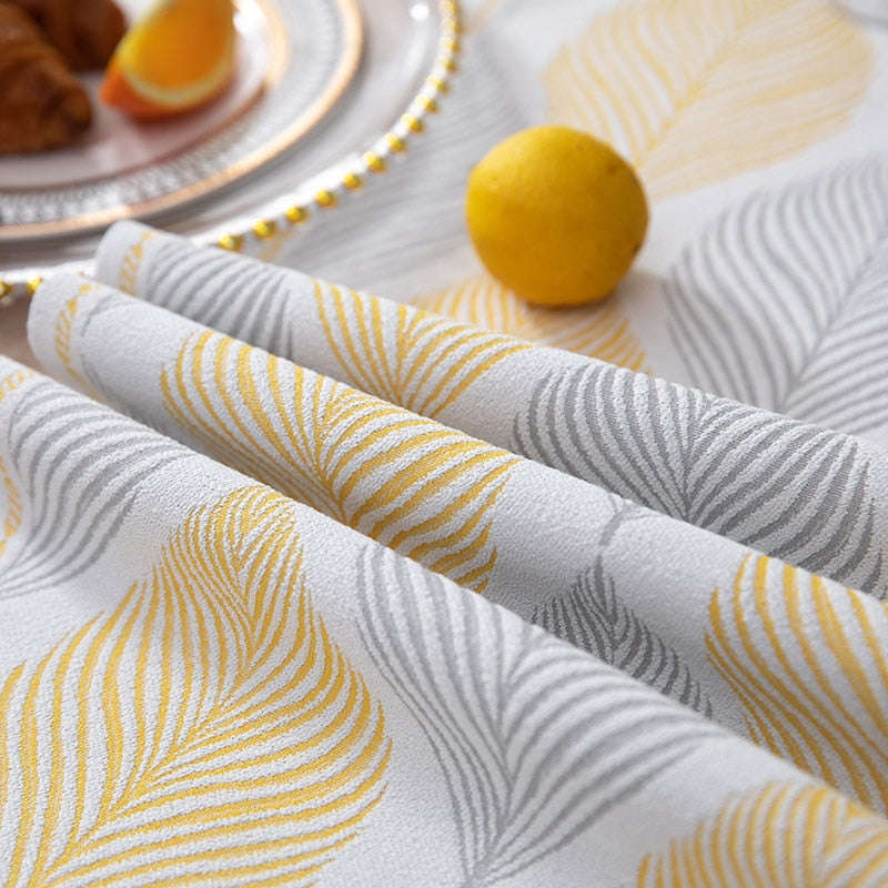 Green Leaves Table Runner