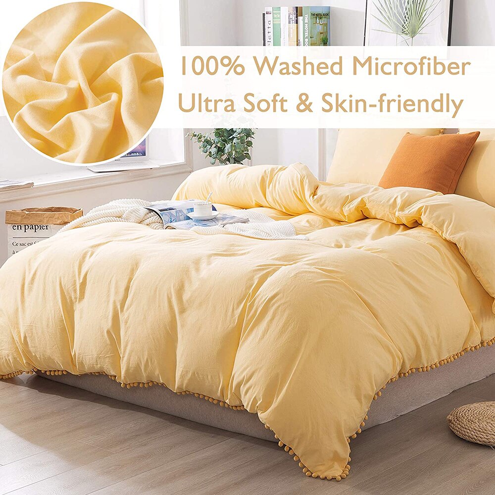 Solid Color Bedding Set