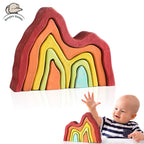 Rainbow Blocks Montessori Education Toy