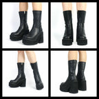 Platform Ankle Boots