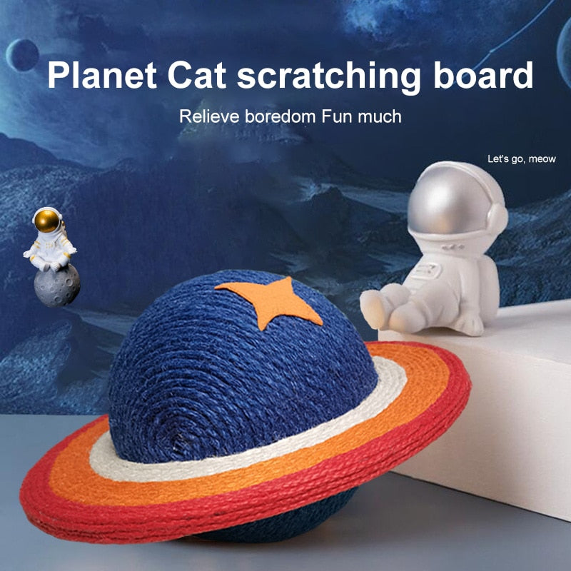 Cat Scratching Plannet Ball Toy