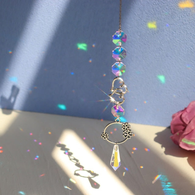 Suncatcher Hanging Crystal Prism