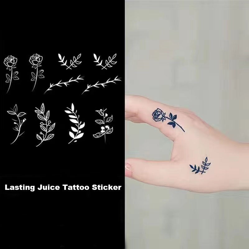 Butterfly Finger Sticker Tattoo