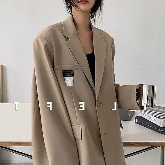 Oversize Long Blazer