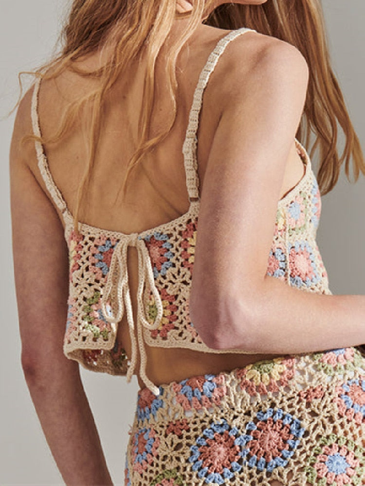Crochet Two Pieces Set