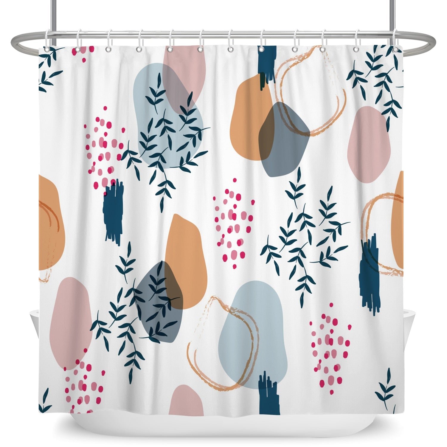 Abstract Shower Curtain