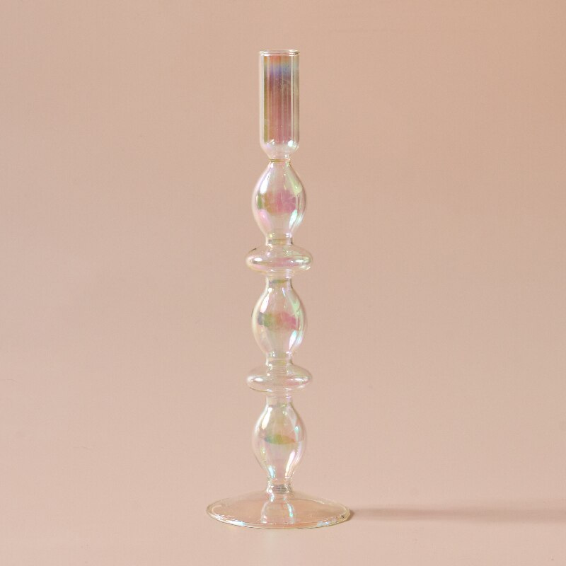 Aesthetic Glass Candle Holder