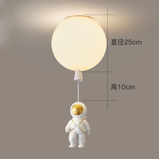 Nordic Astronaut Ballon LED Pendant Light