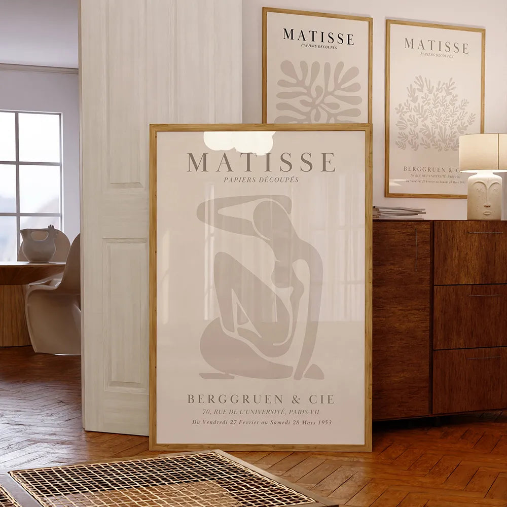 Beige Matisse Poster Wall Art