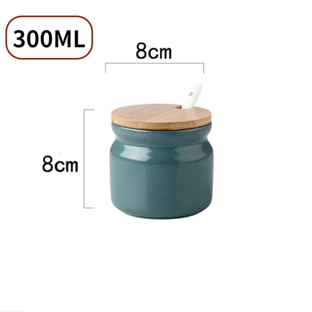 Ceramic Seasoning Box Pot Set