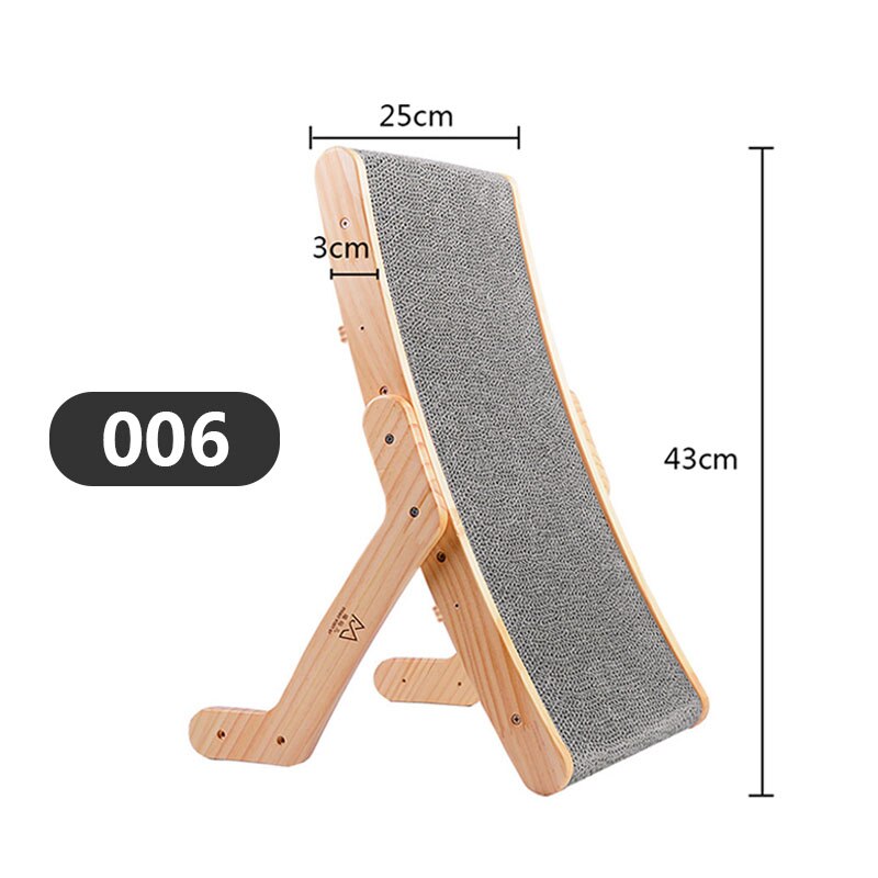Wooden Cat Scratcher Board