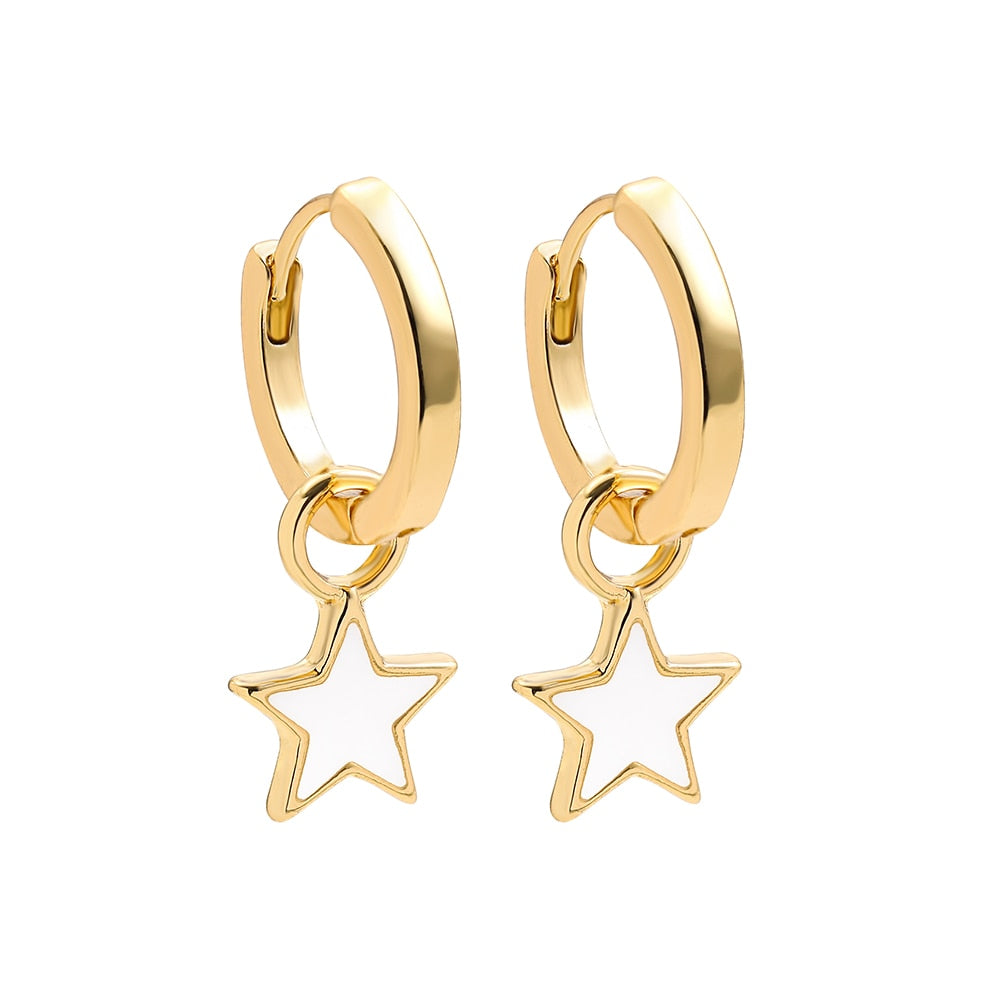 Gold Huggies  Earring