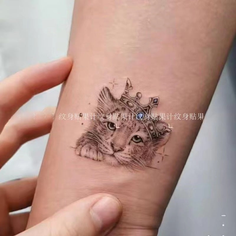 15pc/Set Small Animals Tattoo Kits Stickers