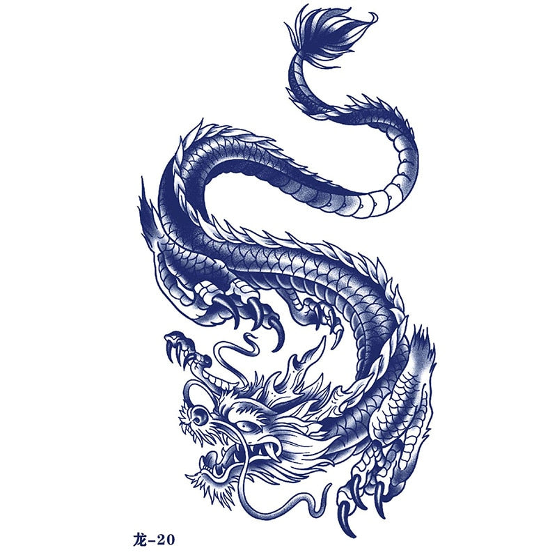 Japanese Dragon Tattoo Sticker