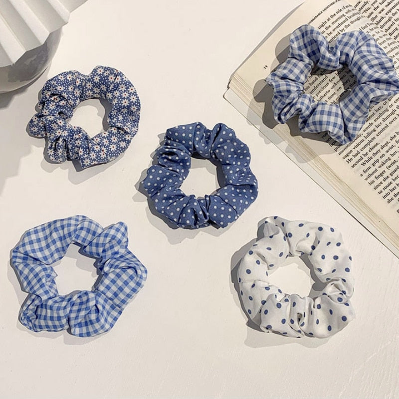 1/7 Pcs/Set Women Hair Scrunchies