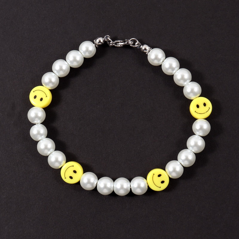 Smile Face Charm Bracelet